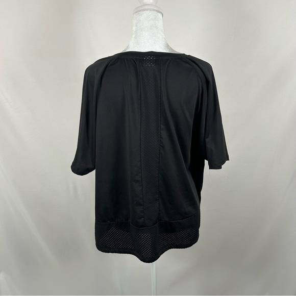 AVIA Womens Black Workout Top Size XL (16 - 18 ) - Picture 3 of 5